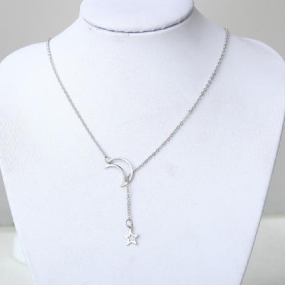 New-Dancing ⭐️ & Moon Adjustable Choker Necklaces